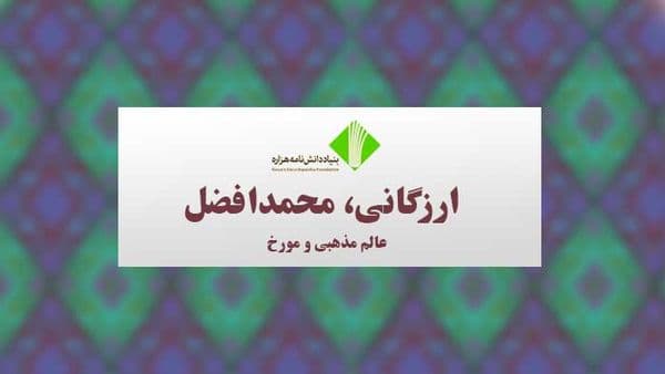 ارزگانی، محمدافضل