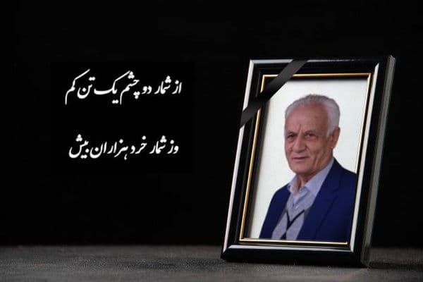محمدیونس طغیان ساکایی، استاد دانشگاه و عضو شورای علمی دانشنامه هزاره درگذشت